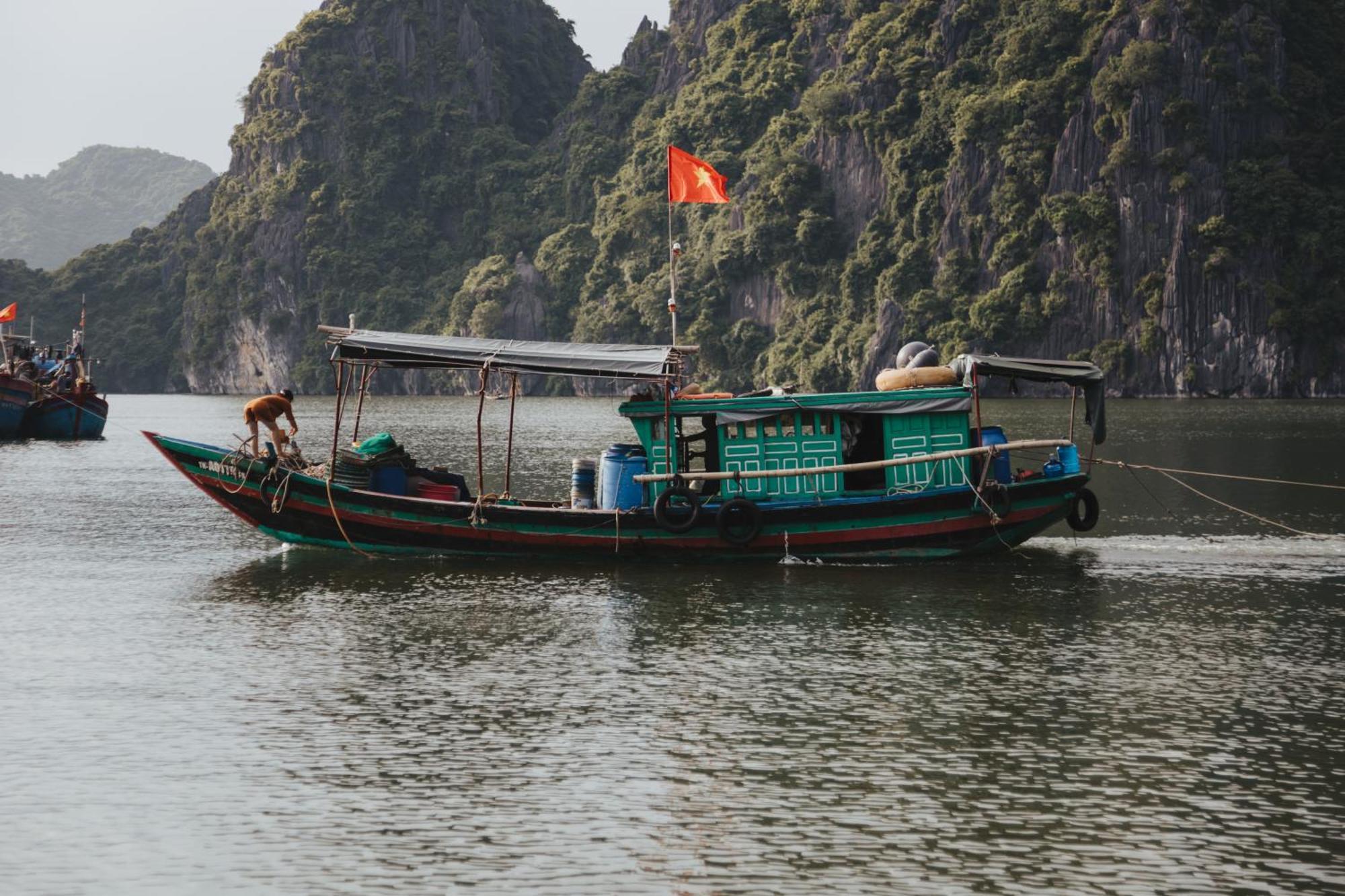 Lan Ha Floating Homestay Dong Khe Sau Exterior photo