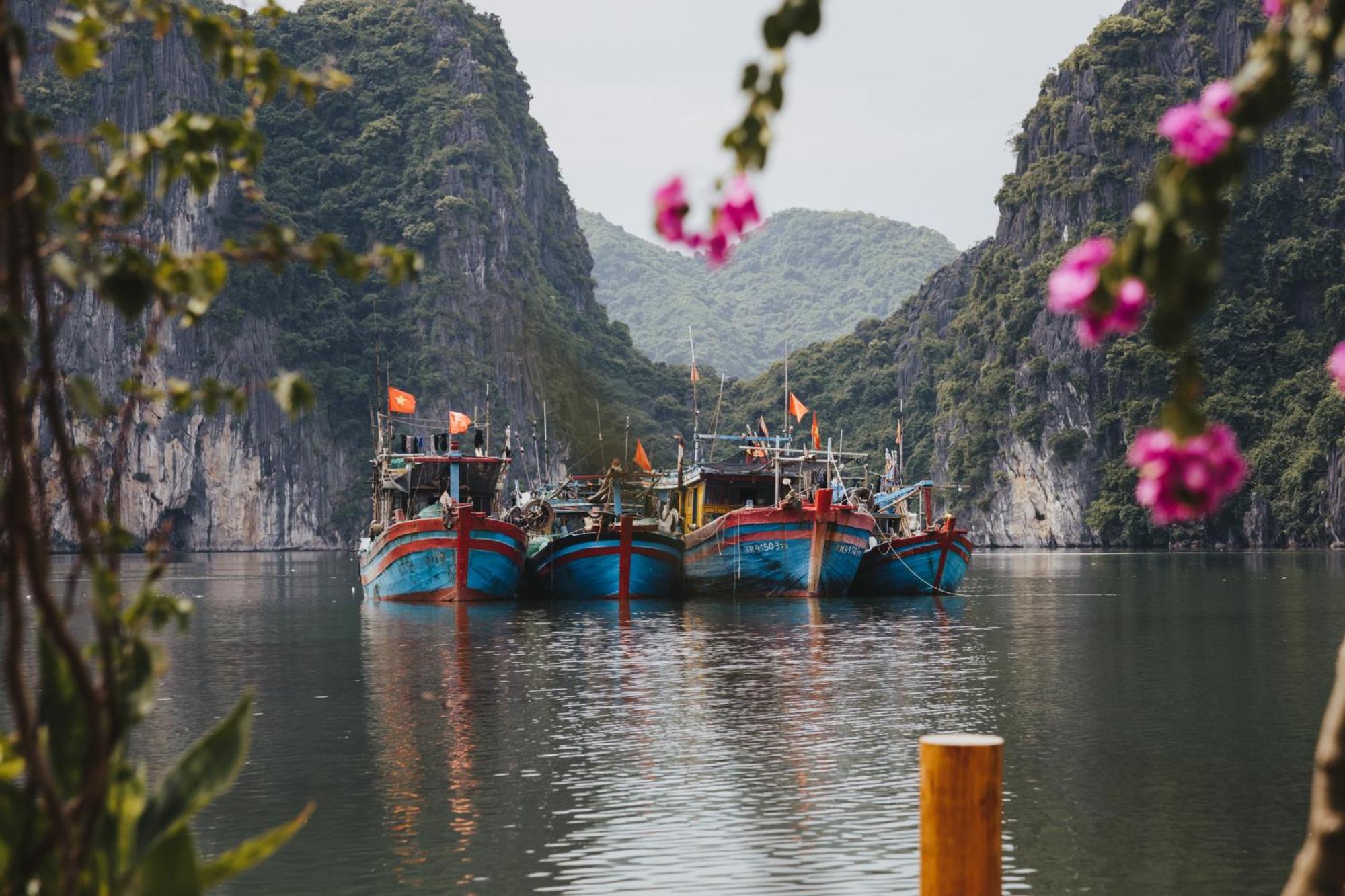 Lan Ha Floating Homestay Dong Khe Sau Exterior photo
